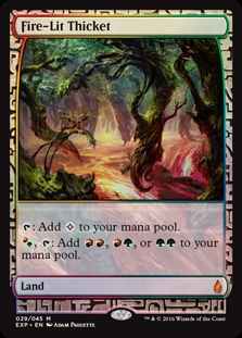 Fire-Lit Thicket Zendikar Expeditions